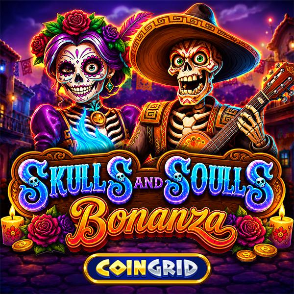 Skulls and Souls Bonanza Coin Grid Game Asset
